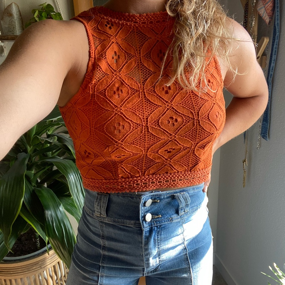 Lace Crop Top